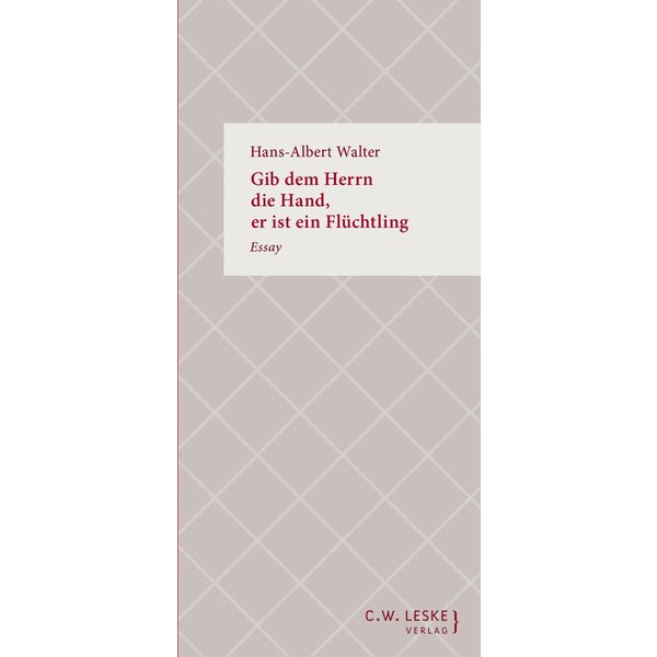 Gib dem Herrn die Hand, er ist ein Flüchtling