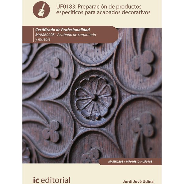 Preparación de productos específicos para acabados decorativos. MAMR0208