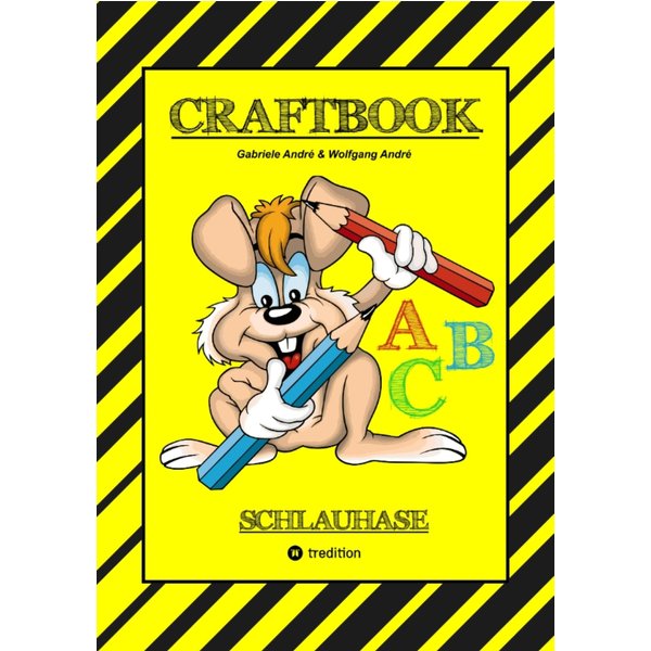CRAFTBOOK - LESEN LERNEN - MALBUCH - BASTELBUCH - SPIELEBUCH - MOTIVATIONSÜBUNGEN - KREATIVES ZEICHNEN