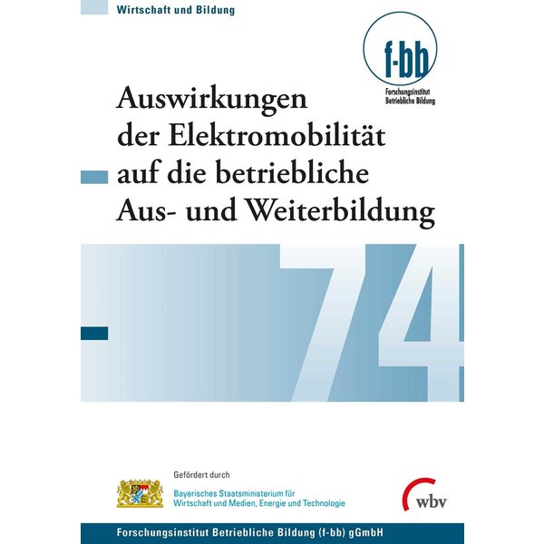 Auswirkungen der Elektromobilität auf die betriebliche Aus- und Weiterbildung