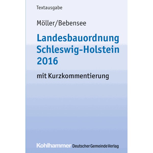 Landesbauordnung Schleswig-Holstein 2016