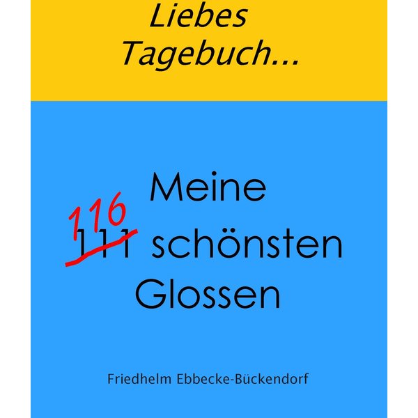 Liebes Tagebuch...