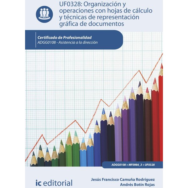 Organización y operaciones con hojas de cálculo y técnicas de representación gráfica de documentos. ADGG0108