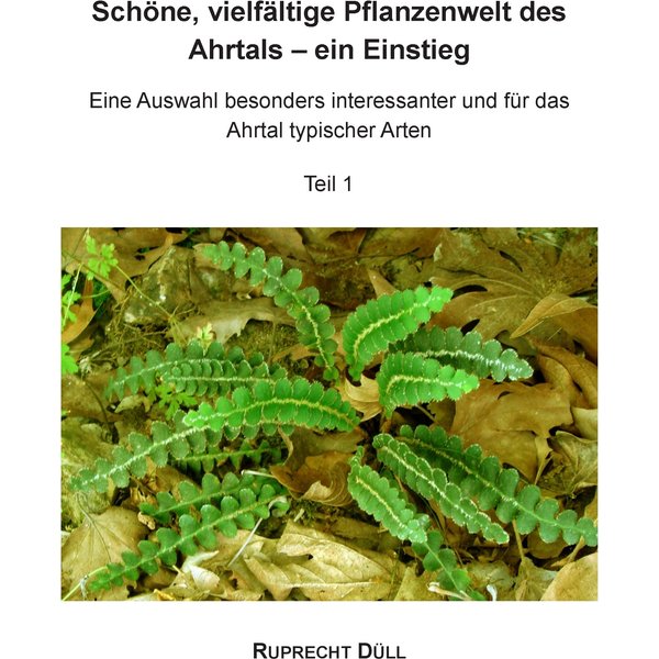 Schöne, vielfältige Pflanzenwelt des Ahrtals - ein Einstieg