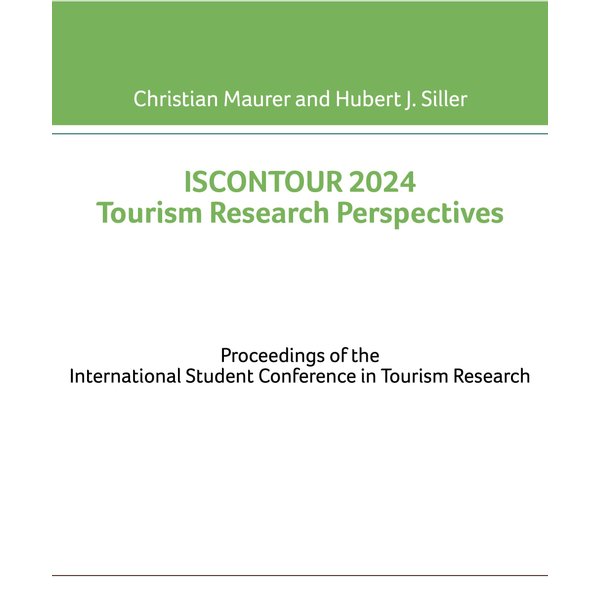 ISCONTOUR 2024 Tourism Research Perspectives