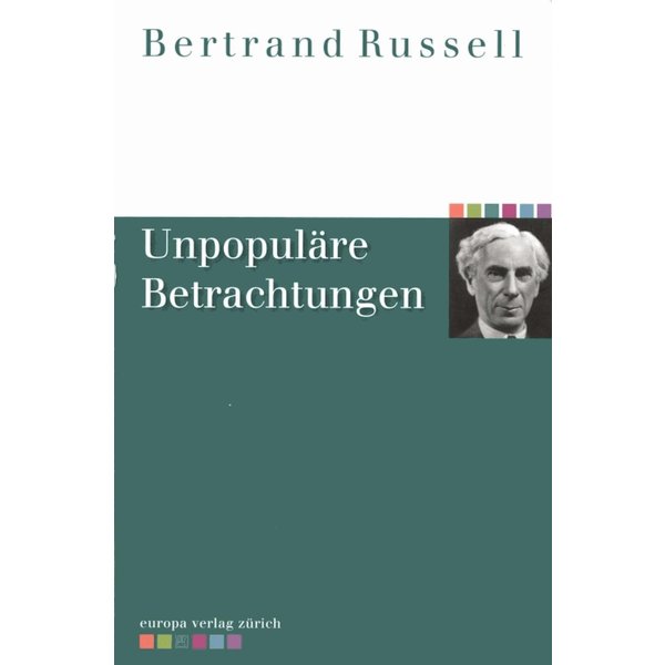Unpopuläre Betrachtungen