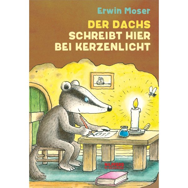 Der Dachs schreibt hier bei Kerzenlicht