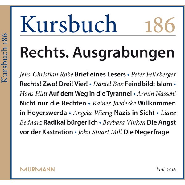 Kursbuch 186