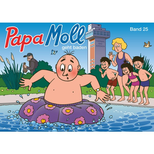 Papa Moll geht baden