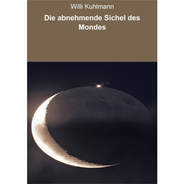 Die abnehmende Sichel des Mondes