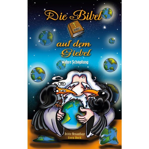 Die Bibel auf dem Giebel wahre Schöpfung