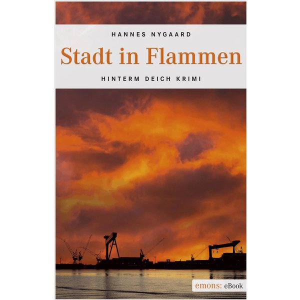 Stadt in Flammen