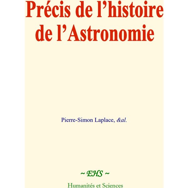 Précis de l’histoire de l’astronomie