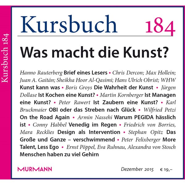 Kursbuch 184