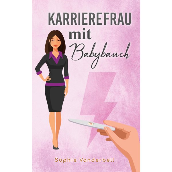 Karrierefrau mit Babybauch