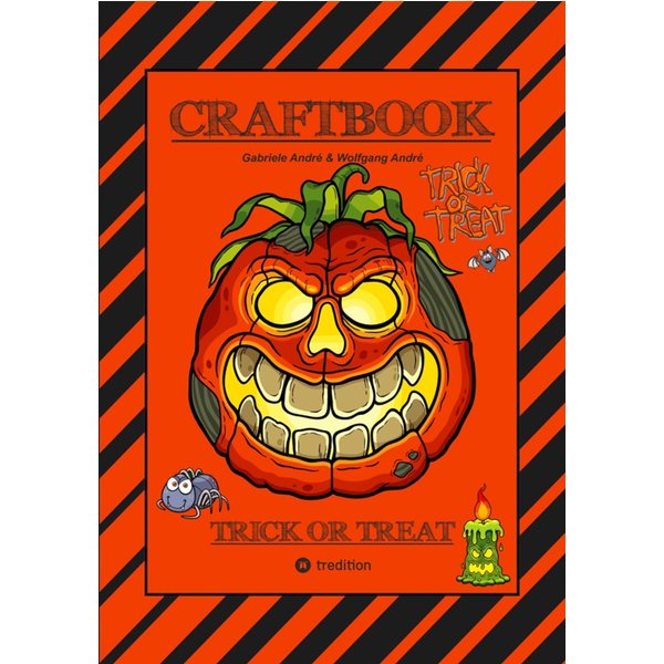 CRAFTBOOK - 100 SEITEN GESPENSTISCHES HALLOWEEN - GEISTERSPIEL - RÄTSEL - GRUSELIGE MOTIVE - DIA DE MUERTOS