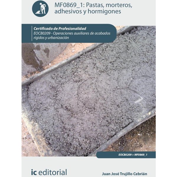 Pastas, morteros, adhesivos y hormigones. EOCB0209