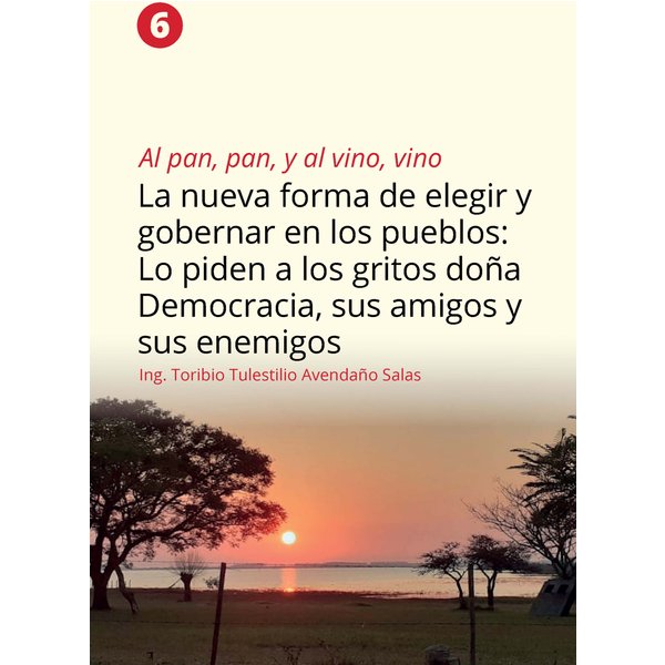Al pan, pan, y al vino, vino 6