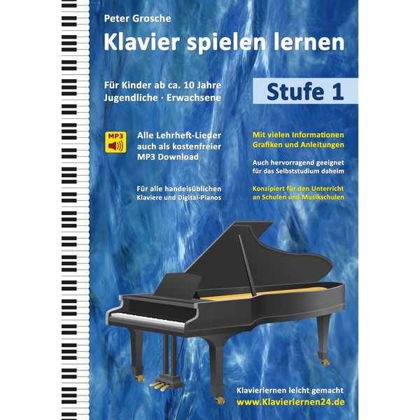 Klavier spielen lernen (Stufe 1)
