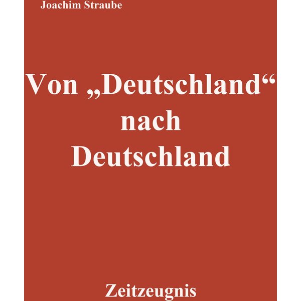 Von "Deutschland" nach Deutschland