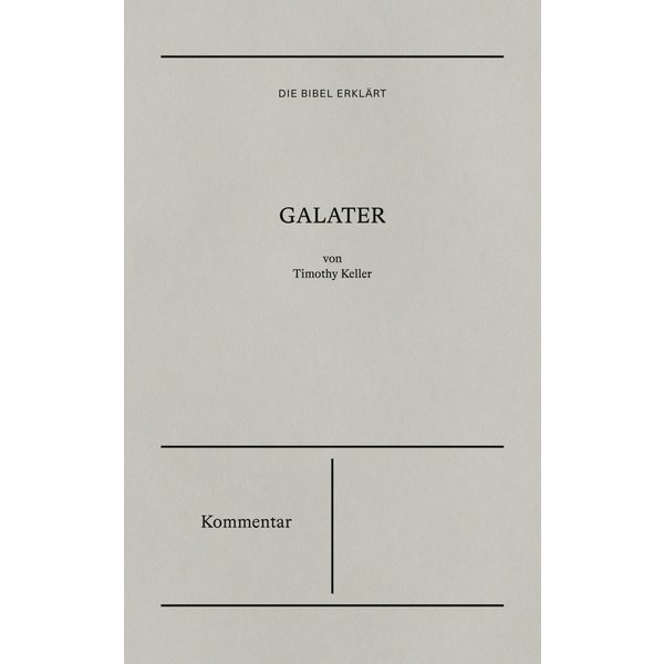 Galater - Kommentar