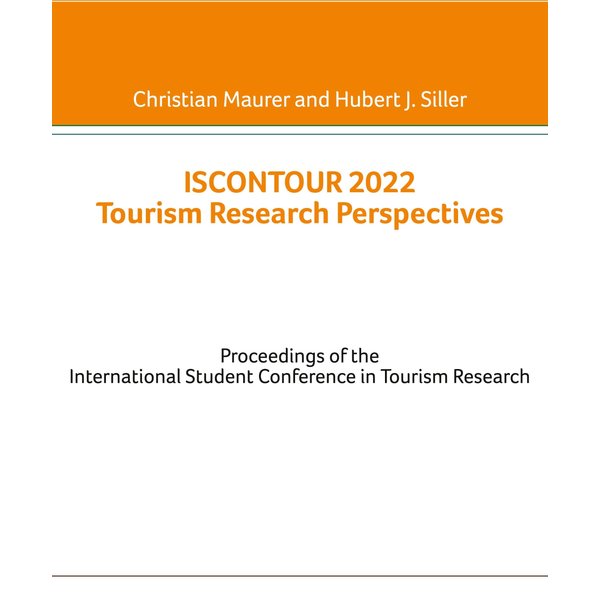 Iscontour 2022 Tourism Research Perspectives