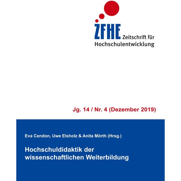 Hochschuldidaktik der wissenschaftlichen Weiterbildung