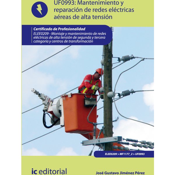 Mantenimiento de redes eléctricas aéreas de alta tensión. ELEE0209