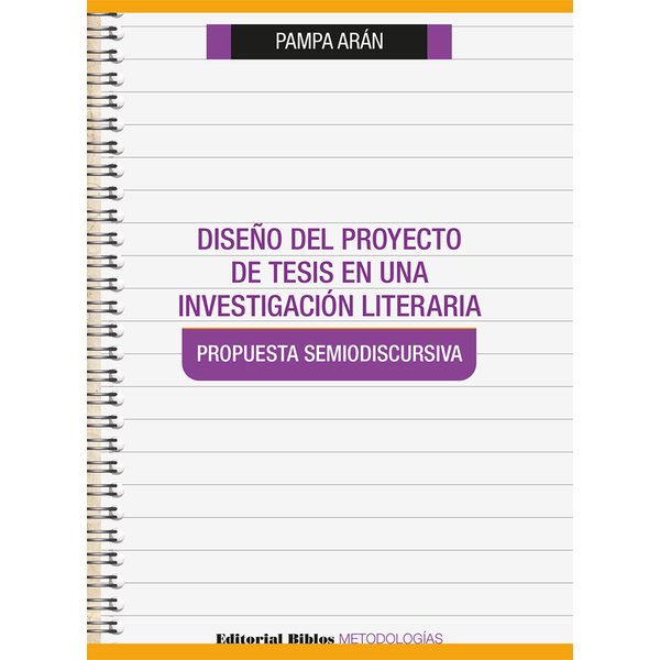 Diseño del proyecto de tesis en una investigación literaria