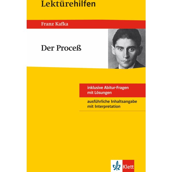 Klett Lektürehilfen - Franz Kafka, Der Proceß