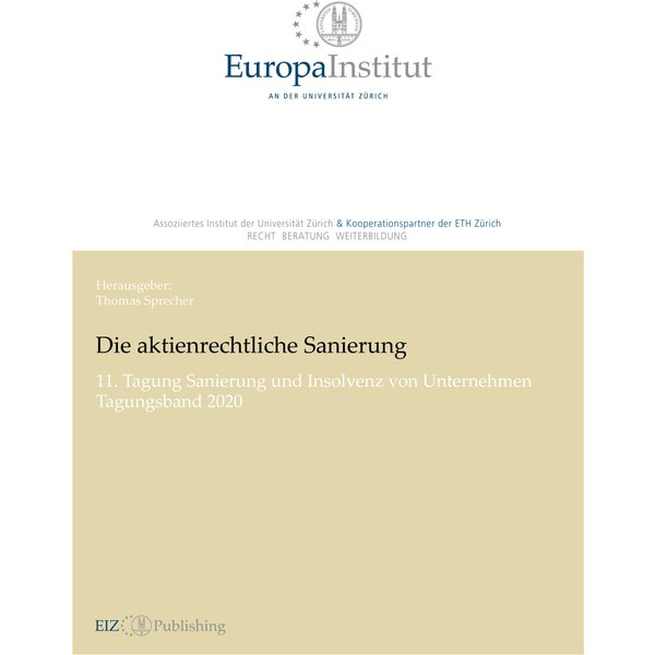 Die aktienrechtliche Sanierung