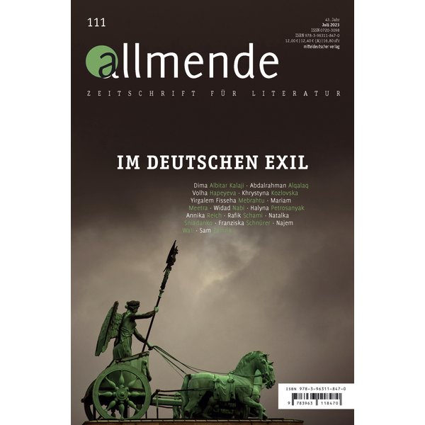 Allmende 111 – Zeitschrift für Literatur