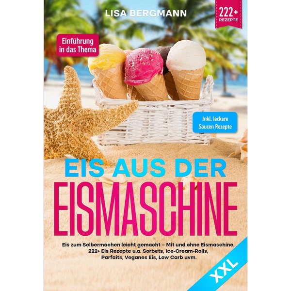 Eis aus der Eismaschine XXL