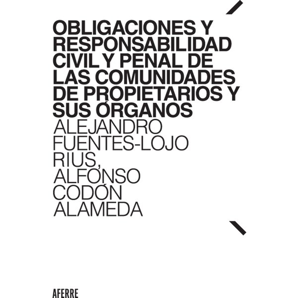 Obligaciones y responsabilidad civil y penal de las comunidades de propietarios y sus órganos