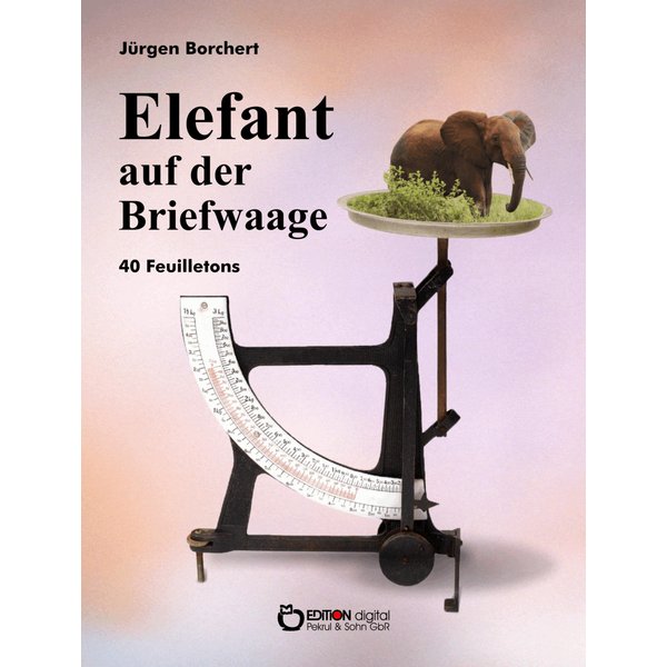 Elefant auf der Briefwaage