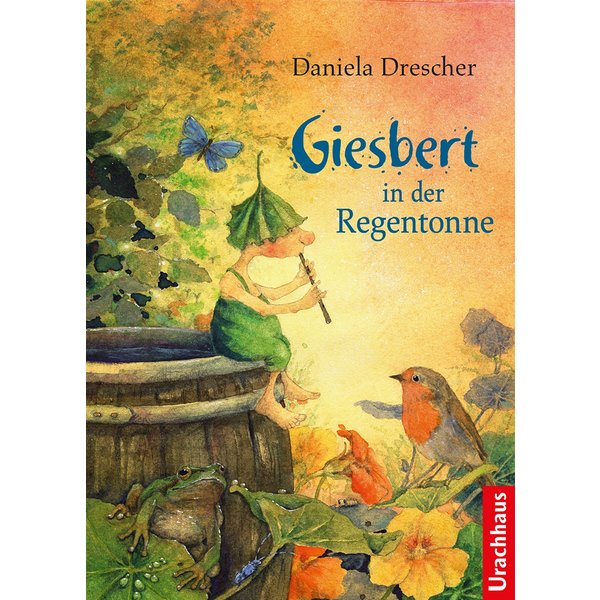 Giesbert in der Regentonne