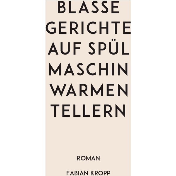 Blasse Gerichte auf spülmaschinwarmen Tellern