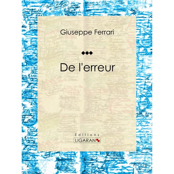 De l'erreur