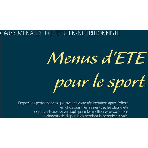 Menus d'été pour le sport