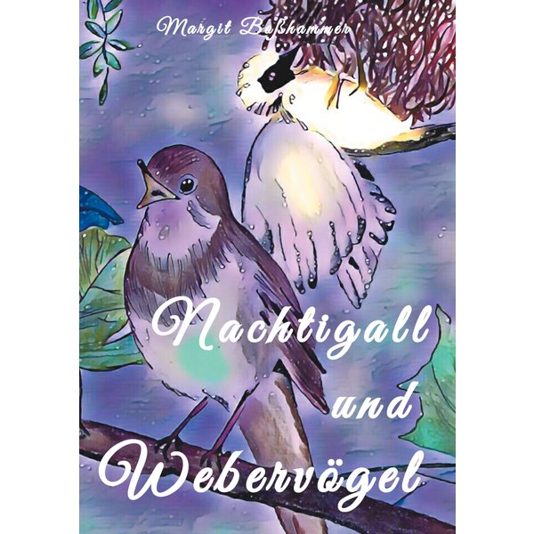 Nachtigall und Webervögel