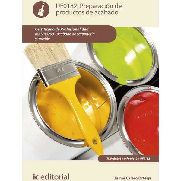 Preparación de Productos de Acabado. MAMR0208