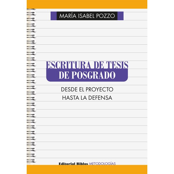 Escritura de tesis de posgrado