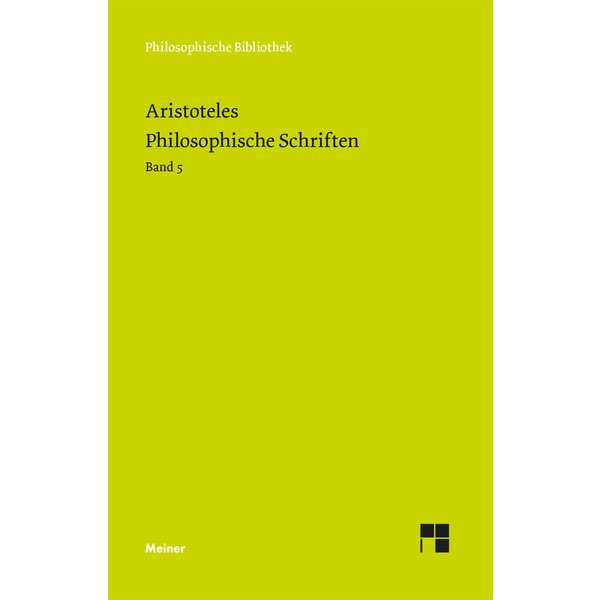 Philosophische Schriften. Band 5