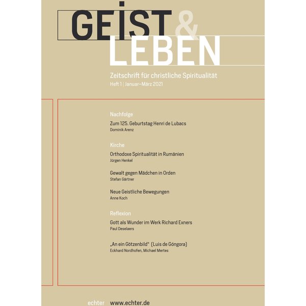 Geist & Leben 1/2021