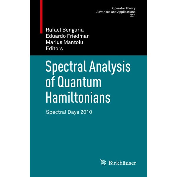 Spectral Analysis of Quantum Hamiltonians