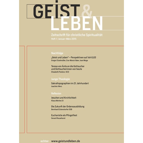 Geist und Leben 1/2015