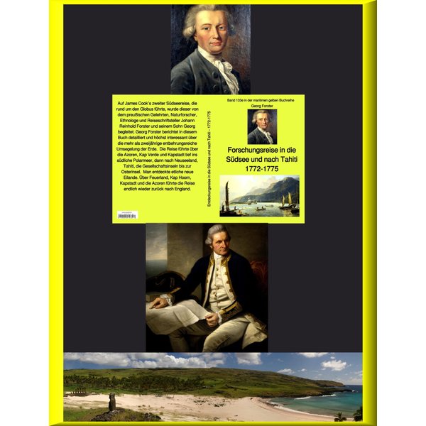 Entdeckungsreise in die Südsee und nach Tahiti – 1772-1775