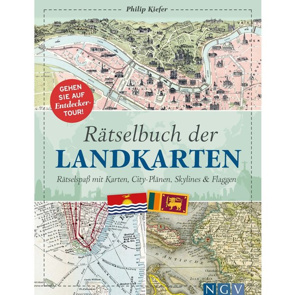 Rätselbuch der Landkarten