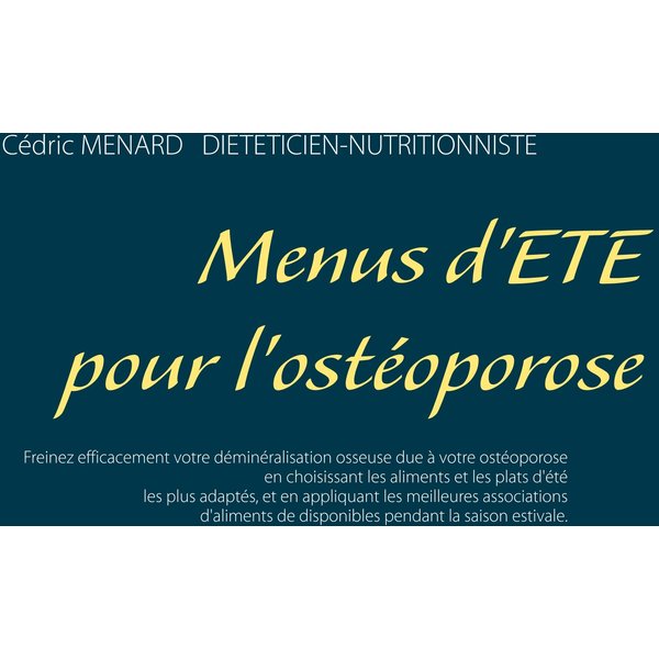 Menus d'été pour l'ostéoporose