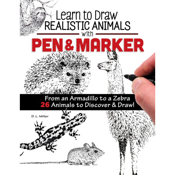 Learn to Draw Realistic Animals with Pen & Marker
